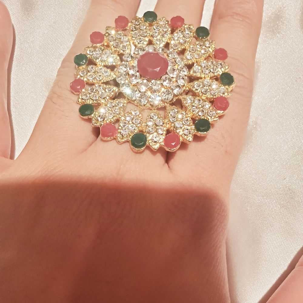 Statement Adjustable Ring - image 2